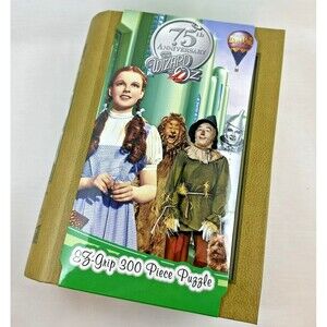 Wizard of Oz Puzzle 300 Pc Jigsaw Puzzle in Book Shape 75th Anniversary NEW
